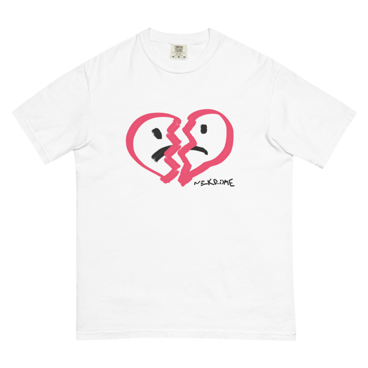 HEARTBREAK PINK - Tee (White)