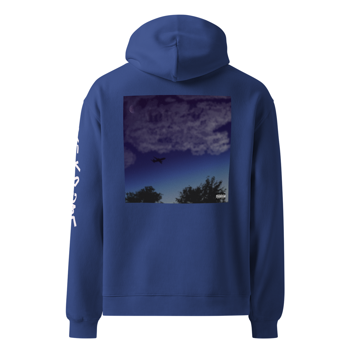 INTO THE NIGHT - Hoodie (Cobalt)